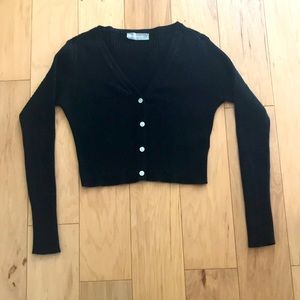 Everlane Cropped Cardigan M